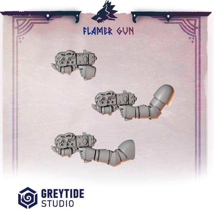 Grimdark Bit Set Primal Hounds Big Armor Full Set –  Bit Pack Set 110 Parts Proxy Miniatures for Tabletop Wargaming