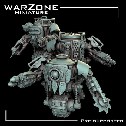 Grimdark Vehicle - Rustroller–  Scraplands Claptrap Proxy Miniatures for Tabletop Wargaming