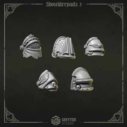Grimdark Bit Set Eternal Pilgrims Trooper Full Set –  Bit Pack Set 140 Parts Proxy Miniatures for Tabletop Wargaming