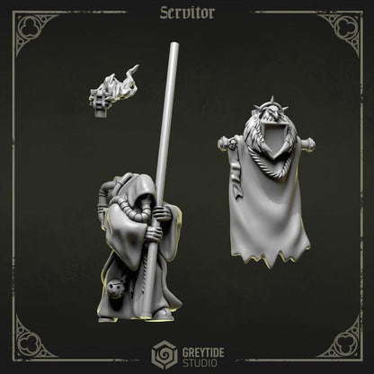 Grimdark Bit Set Eternal Pilgrims Trooper Full Set –  Bit Pack Set 140 Parts Proxy Miniatures for Tabletop Wargaming