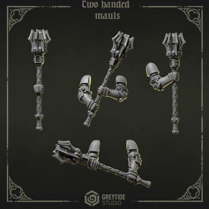 Grimdark Bit Set Eternal Pilgrims Trooper Full Set –  Bit Pack Set 140 Parts Proxy Miniatures for Tabletop Wargaming