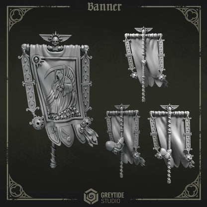 Grimdark Bit Set Eternal Pilgrims Big Armor Full Set –  Bit Pack Set 90 Parts Proxy Miniatures for Tabletop Wargaming