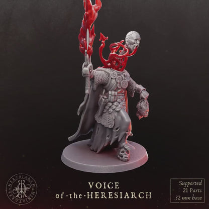 Trench Crusade Kompatibel- Heretic Chorister(Proxy)Heresy  - Heretic Legion
