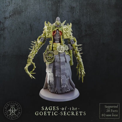 Grimdark Trench Proxy Miniatures – Warlock