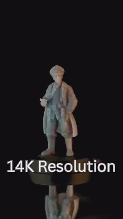 10 Miniatures Weird War Infantry Squad – Franci Partisan – 28mm 32mm WW2 - Tabletop Wargame Konflikt 47 / Bolt Action Proxy