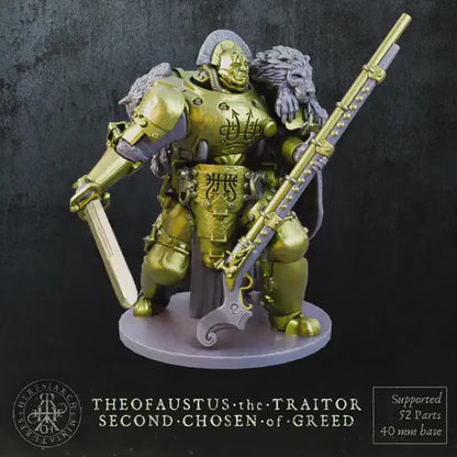 Grimdark Trench Proxy Miniatures – Anointed Warband Expansion Set Multiparts