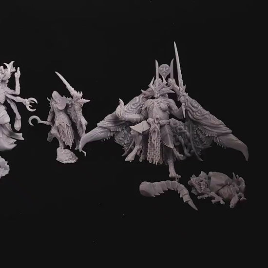 Trench Crusade - The Court of Seven Headed Serpent  All Models - Printing Service